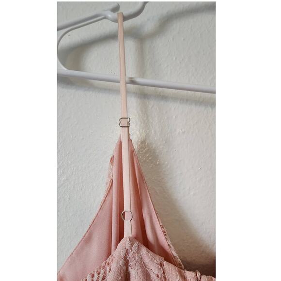 Altar'd State Giuly Pink Lace Dress Small NEW - Picture 9 of 12